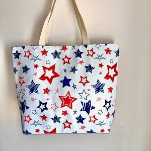 4th of July Large Tote Bag